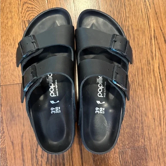 Birkenstock Papillio Arizona platform exquisite leather 39 medium/narrow 8.5 - Picture 9 of 10